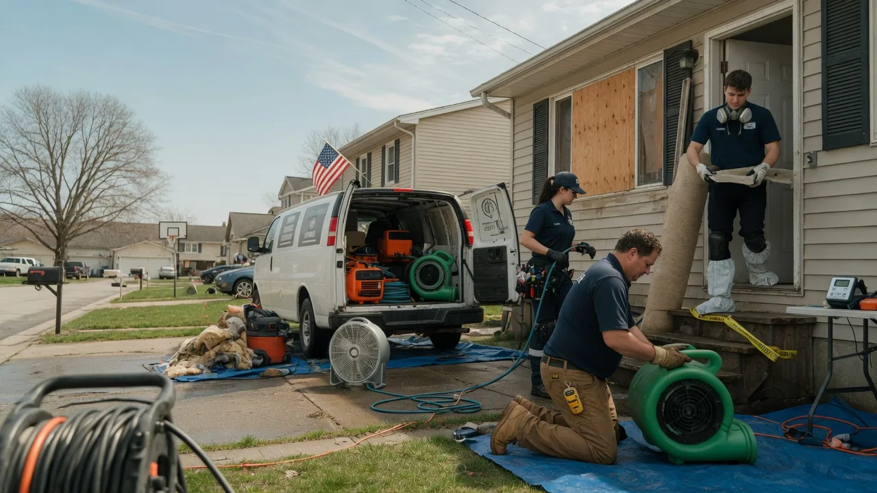 Water Damage Restoration in Dallas, NC near me